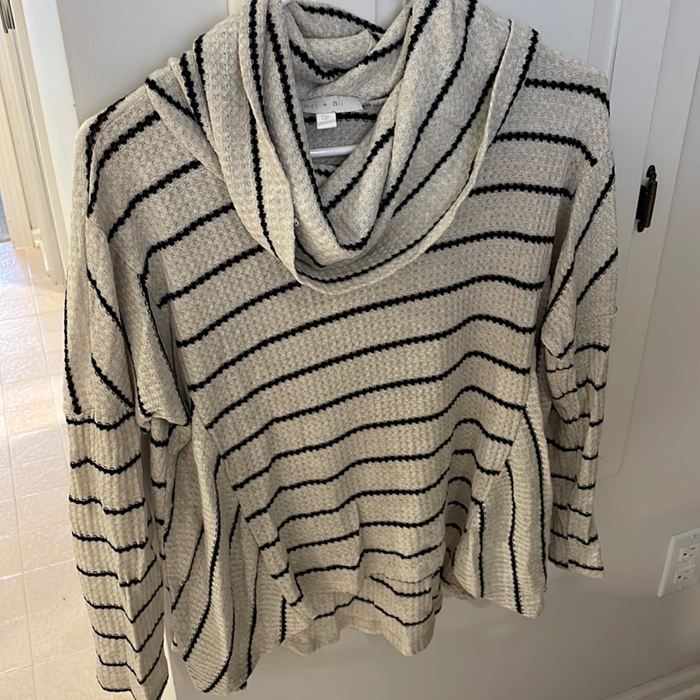 Cowl neck sweater